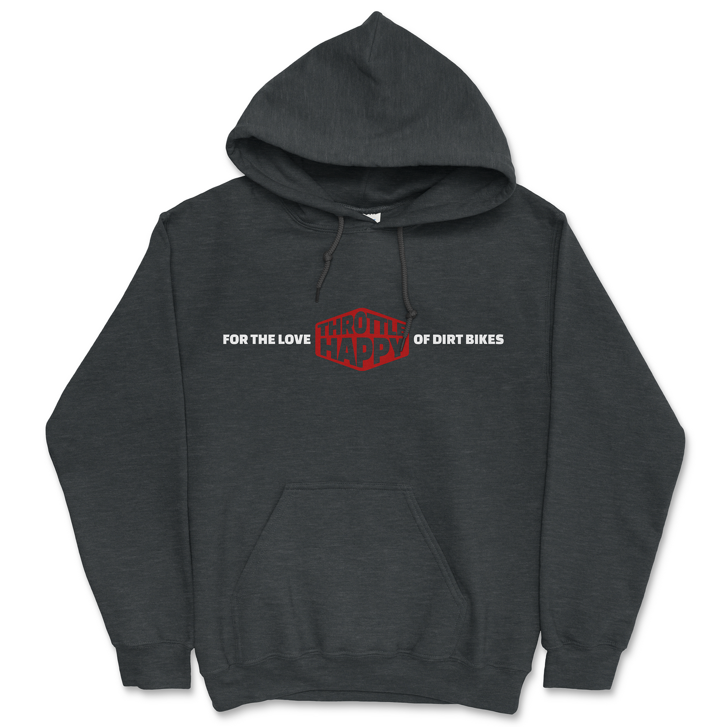 For The Love Hoodie Dark Heather