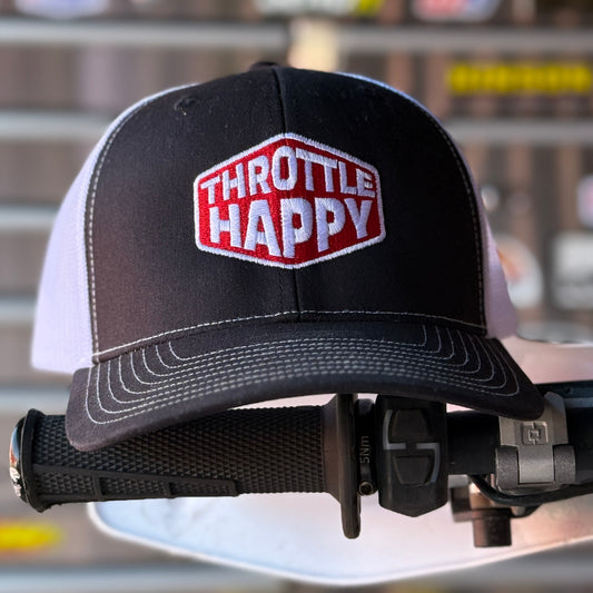 Throttle Happy Trucker Hat