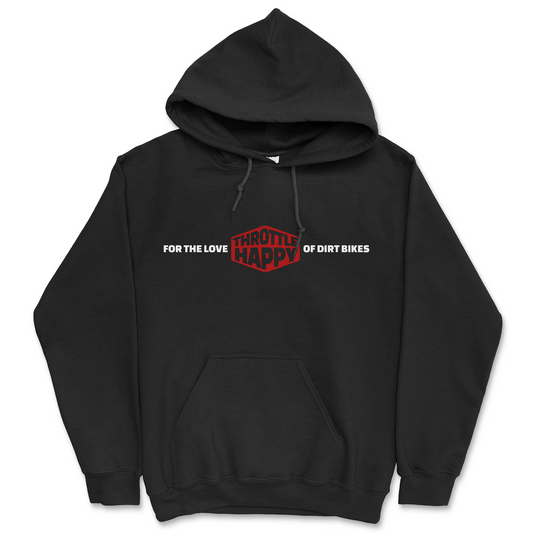 For The Love Hoodie Black