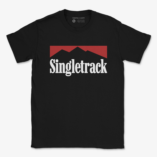 Singletrack Man Tee - Black